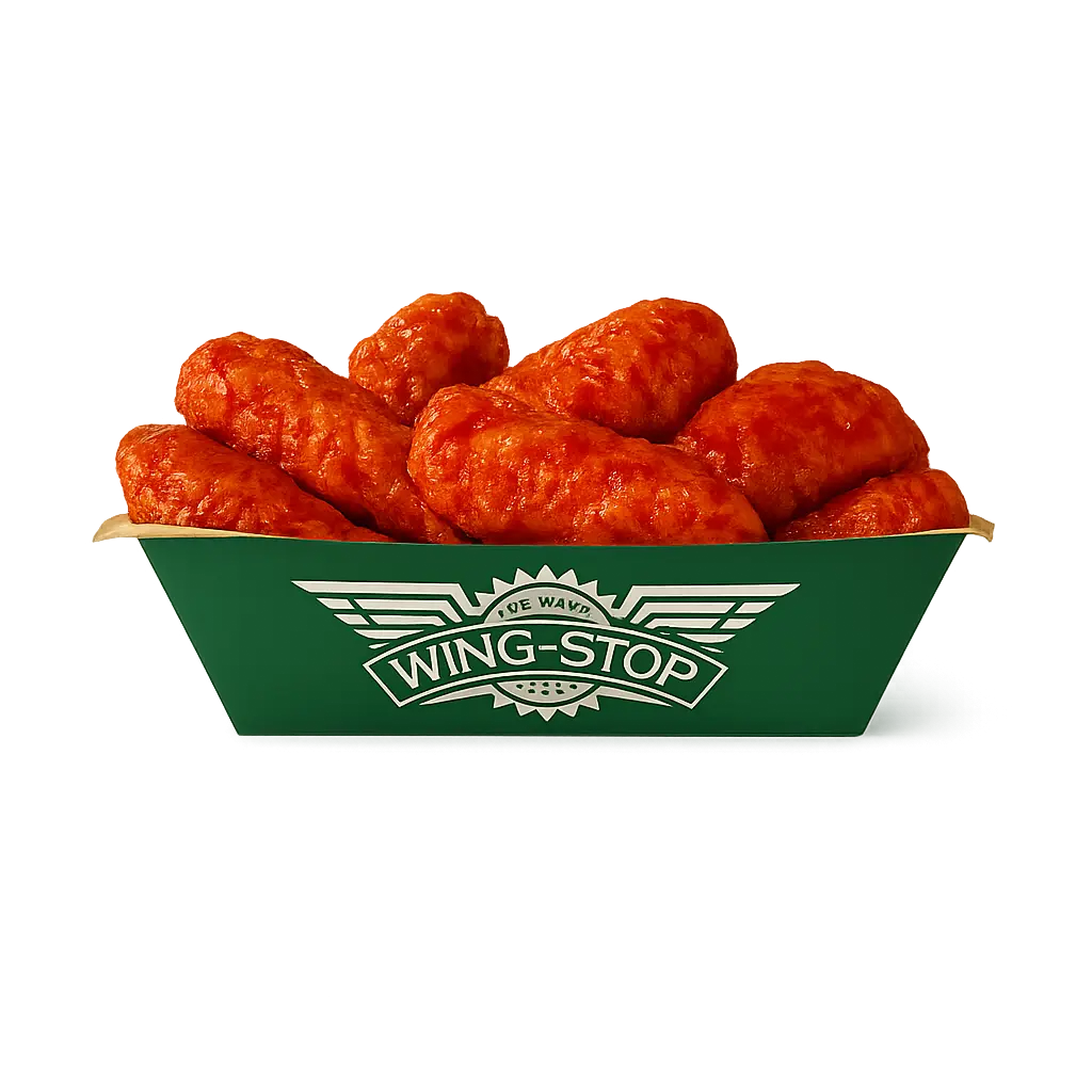 Wings with Hawaiian sauce.